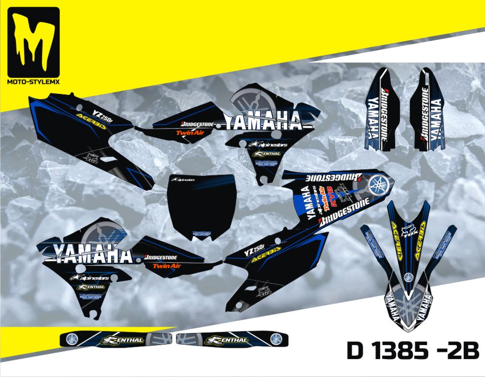 D 1385 -2B Yamaha YZf 250 '14-'18