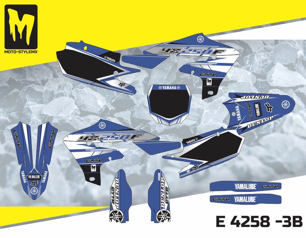 E 4258 -3B  Yamaha YZf 250 '19-'20