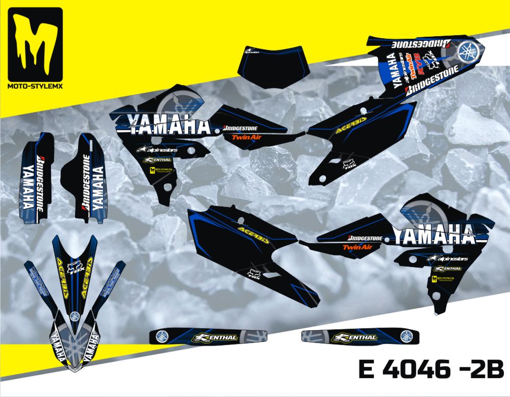 E 4046 -2B Yamaha WRf 250 '15-'18