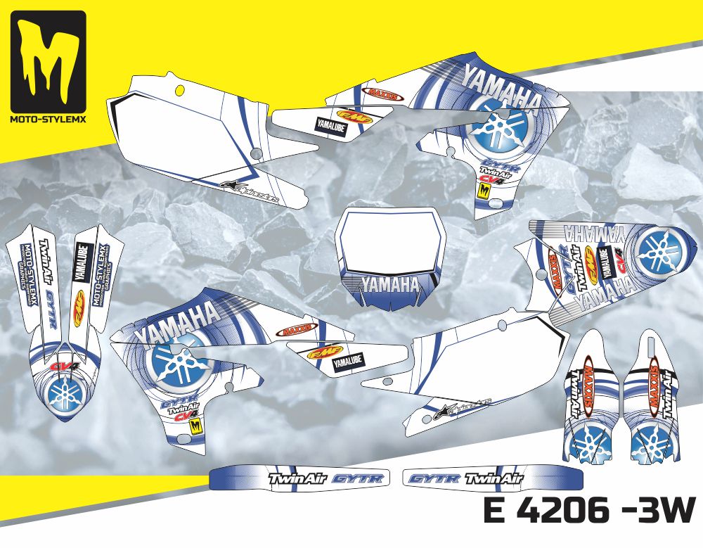 E 4206 -3W Yamaha YZf 450 '18-'20